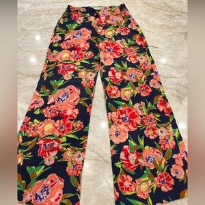 CHORD Wide Leg Peony Floral Pants |‎ Size 2